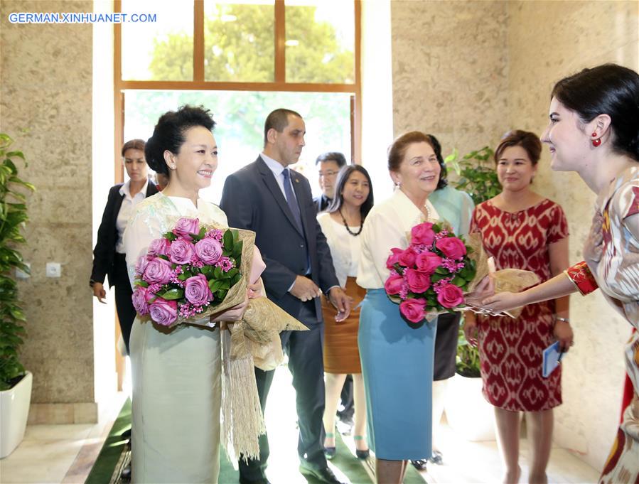 UZBEKISTAN-TASHKENT-CHINA-PENG LIYUAN-CONFUCIOUS INSTITUTE