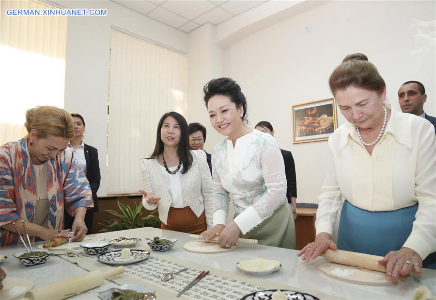 UZBEKISTAN-TASHKENT-CHINA-PENG LIYUAN-CONFUCIOUS INSTITUTE