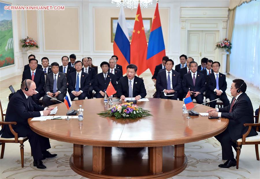 UZBEKISTAN-TASHKENT-CHINA-RUSSIA-MONGOLIA-TRILATERAL MEETING