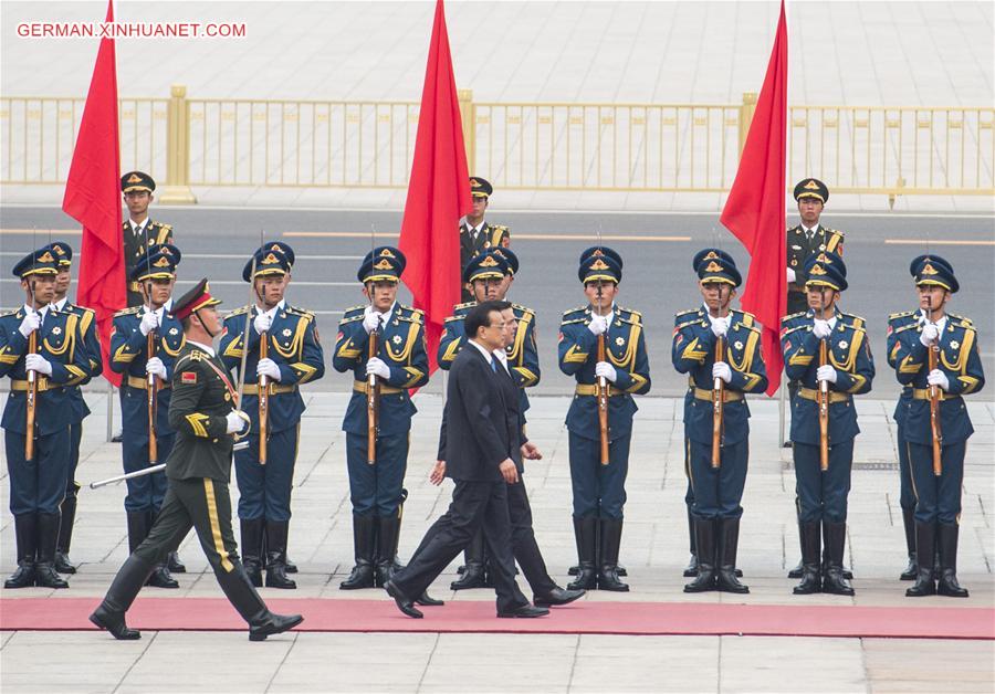 CHINA-BEIJING-LI KEQIANG-TSIPRAS-TALKS (CN)