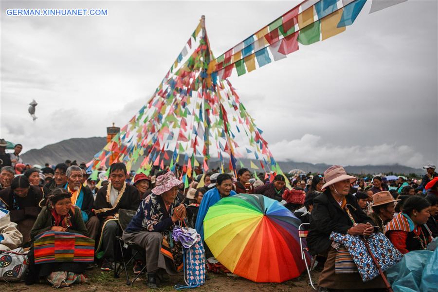 CHINA-TIBET-XIGAZE-PANCHEN-KALACHAKRA RITUAL (CN)