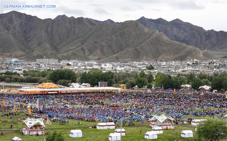 CHINA-TIBET-XIGAZE-PANCHEN-KALACHAKRA RITUAL (CN)