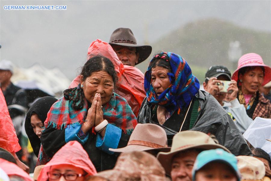 (FOCUS)CHINA-TIBET-XIGAZE-PANCHEN-KALACHAKRA RITUAL (CN)