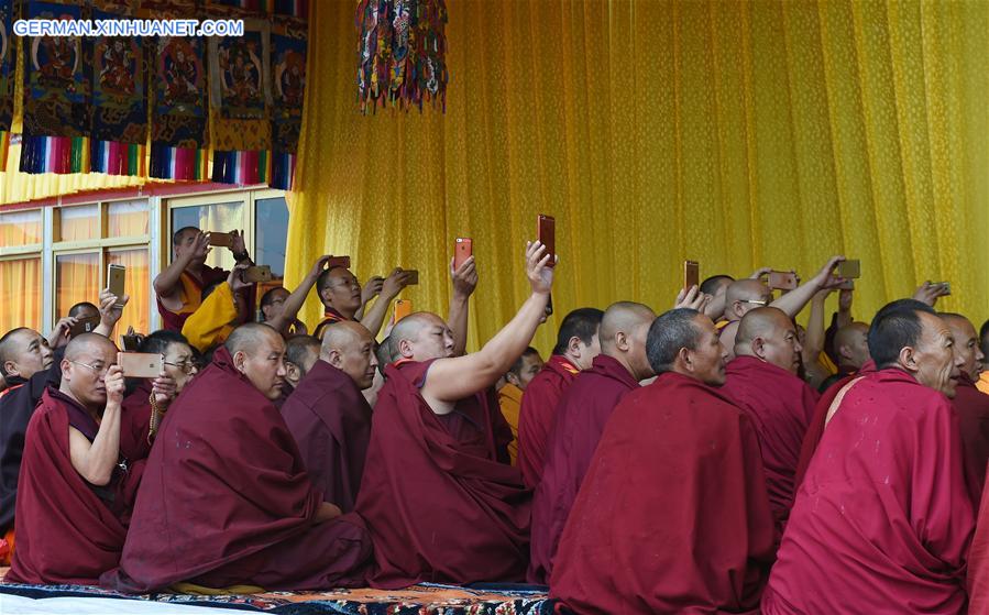 (FOCUS)CHINA-TIBET-XIGAZE-PANCHEN-KALACHAKRA RITUAL (CN)