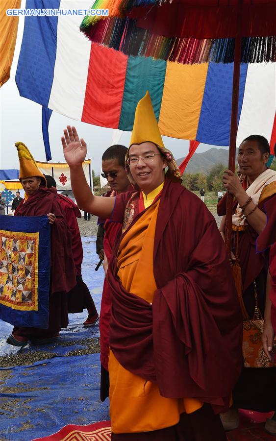 CHINA-TIBET-XIGAZE-PANCHEN-KALACHAKRA RITUAL (CN)