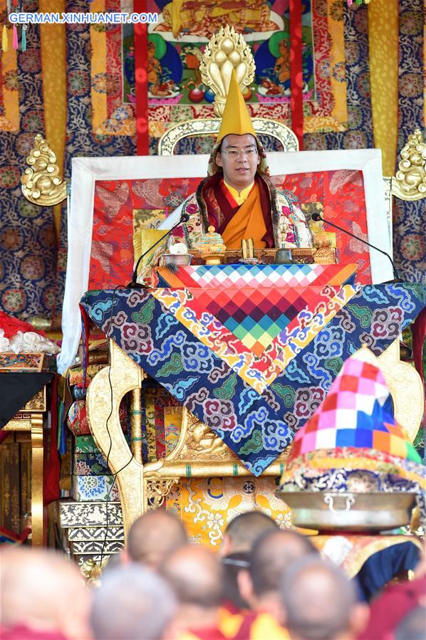 CHINA-TIBET-XIGAZE-PANCHEN-KALACHAKRA RITUAL (CN)