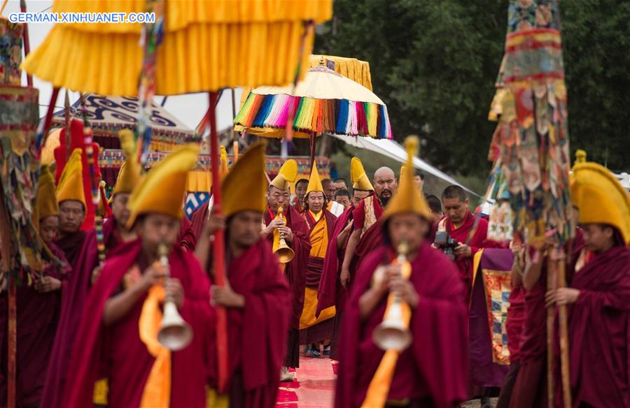 CHINA-TIBET-XIGAZE-PANCHEN-KALACHAKRA RITUAL (CN)