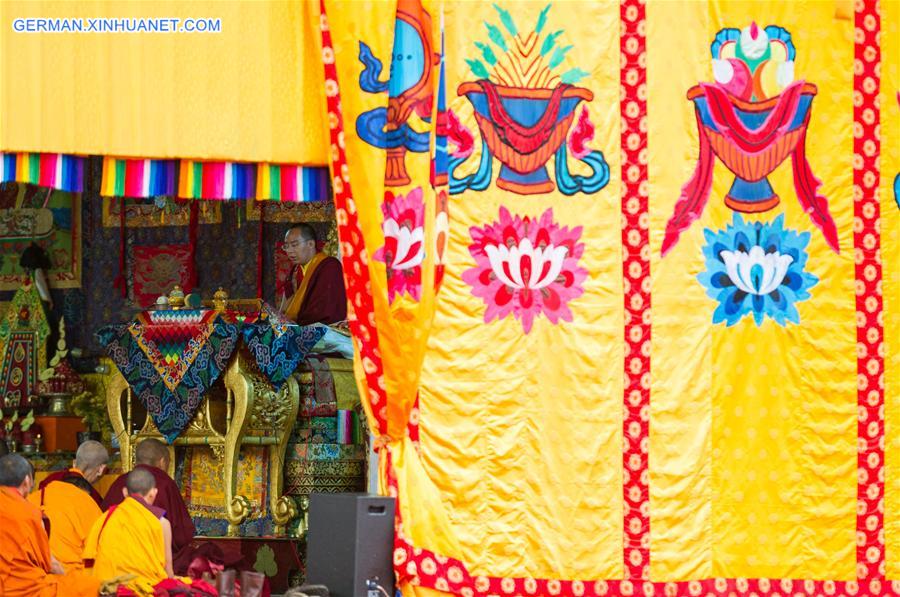 CHINA-TIBET-XIGAZE-PANCHEN-KALACHAKRA RITUAL (CN)