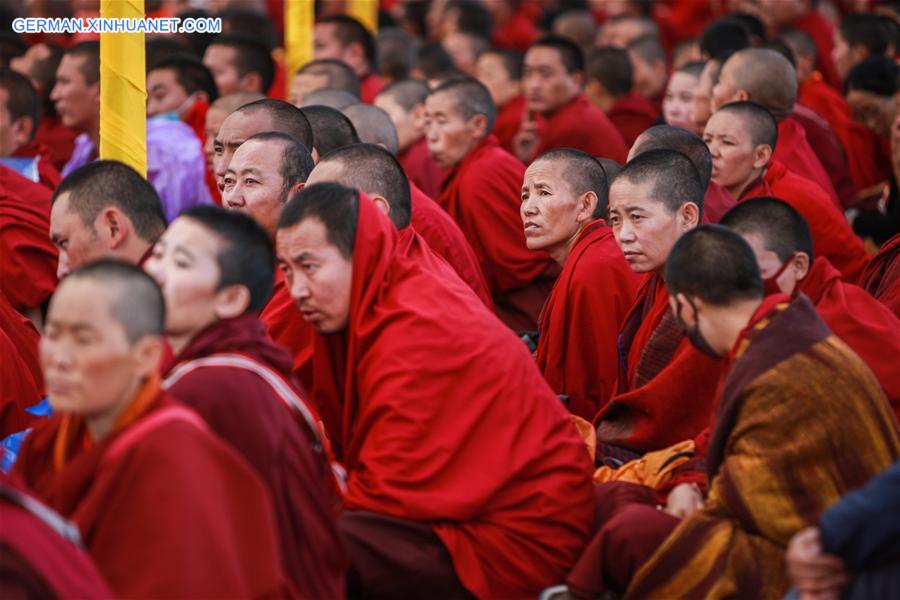 CHINA-TIBET-XIGAZE-PANCHEN-KALACHAKRA RITUAL (CN)