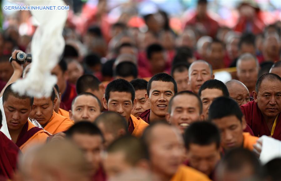 CHINA-TIBET-XIGAZE-PANCHEN-KALACHAKRA RITUAL (CN)