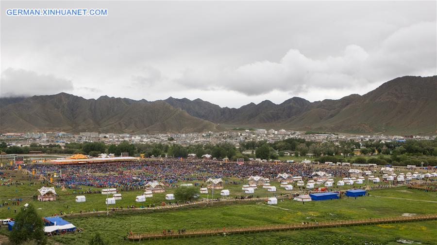 CHINA-TIBET-XIGAZE-PANCHEN-KALACHAKRA RITUAL (CN)