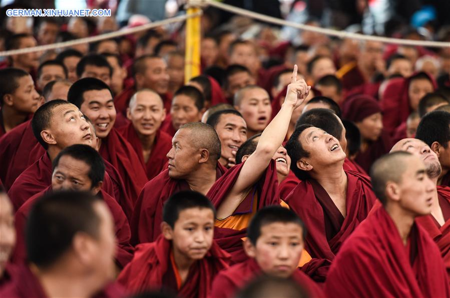 CHINA-TIBET-XIGAZE-PANCHEN-KALACHAKRA RITUAL (CN)