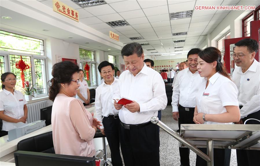 CHINA-HEBEI-TANGSHAN-XI JINPING-INSPECTION (CN)