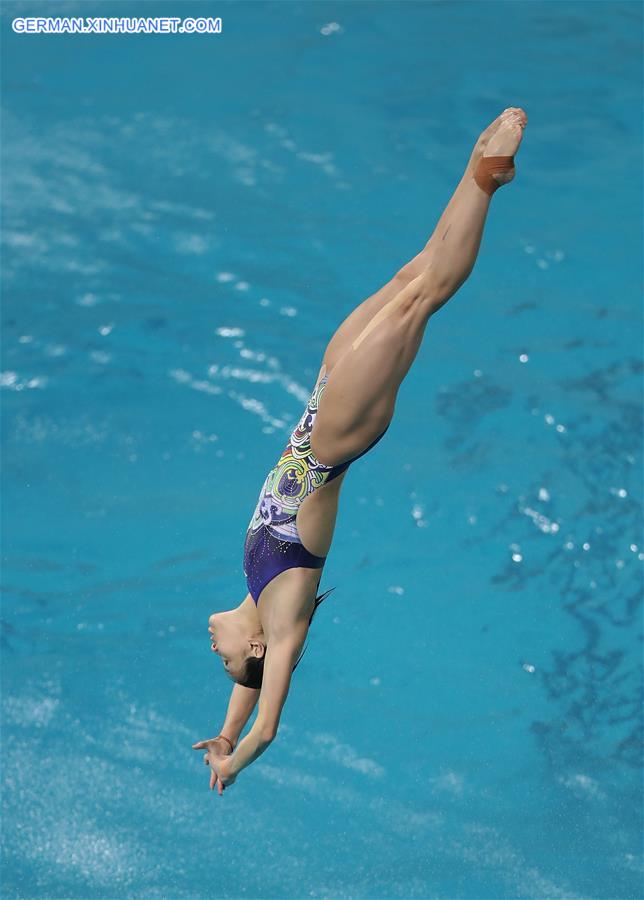 (SP)BRAZIL-RIO DE JANEIRO-CHINESE DIVING TEAM-TRAINING