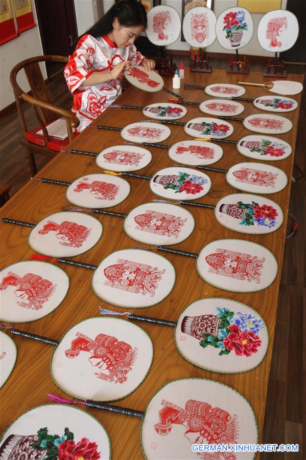 #CHINA-SHANDONG-YANTAI-PAPER CUTTING (CN)