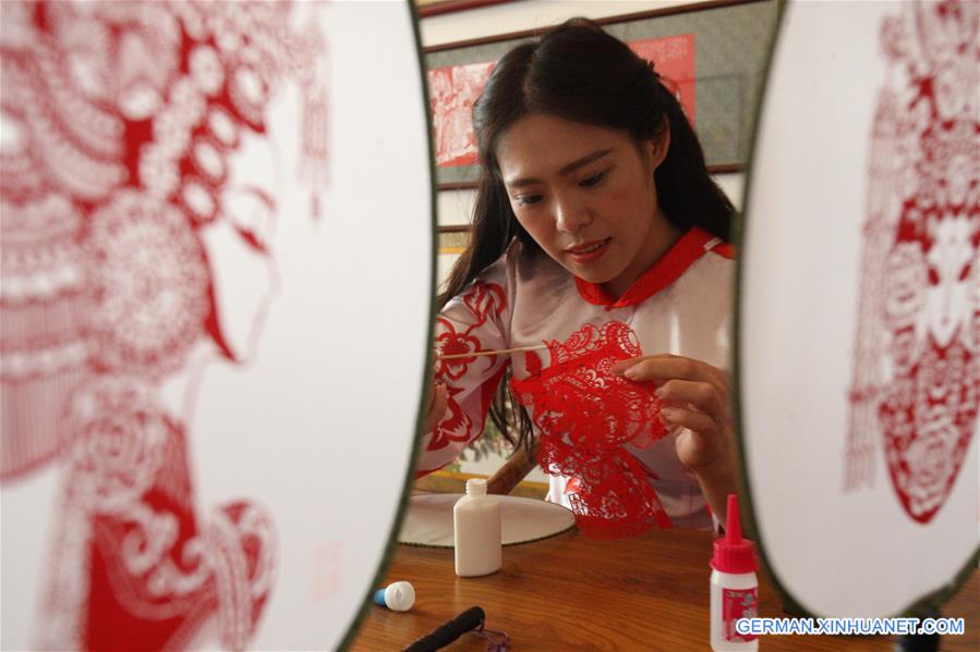#CHINA-SHANDONG-YANTAI-PAPER CUTTING (CN)