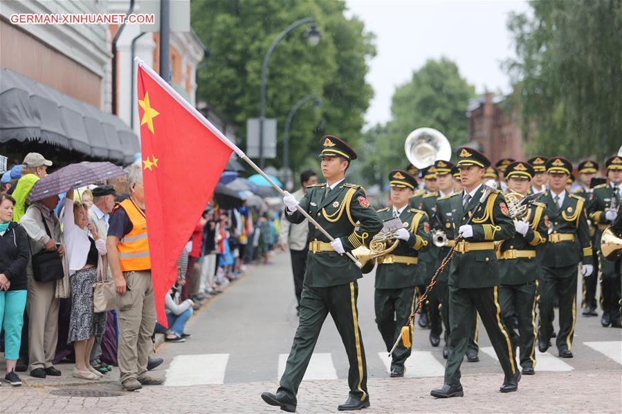 FINLAND-HAMINA-TATTOO INTERNATIONAL MILITARY MUSIC FESTIVAL