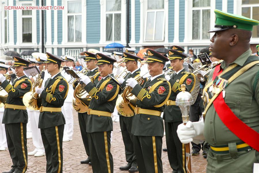 FINLAND-HAMINA-TATTOO INTERNATIONAL MILITARY MUSIC FESTIVAL