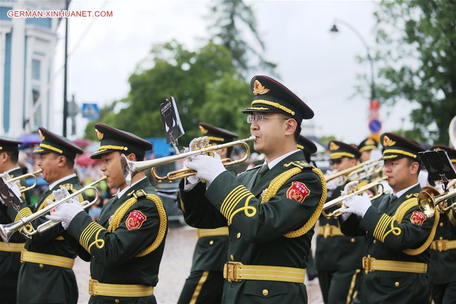 FINLAND-HAMINA-TATTOO INTERNATIONAL MILITARY MUSIC FESTIVAL