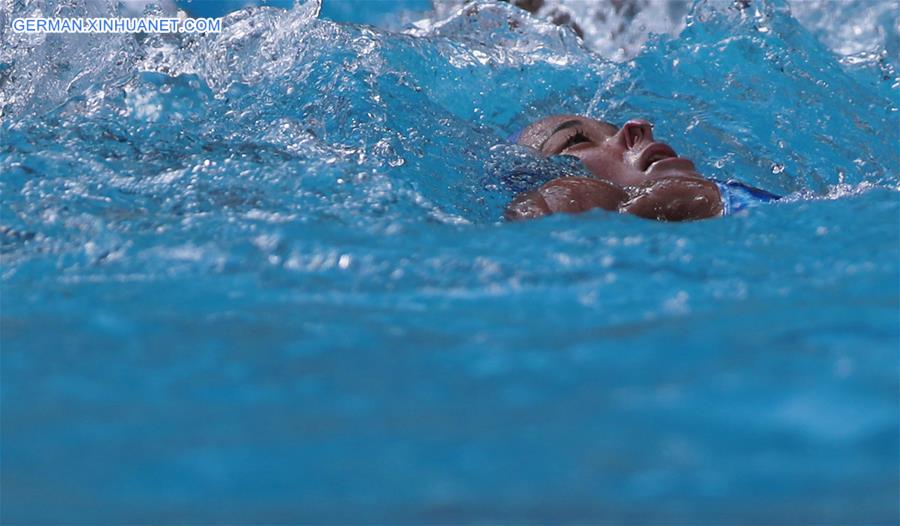 (SP)BRAZIL-RIO DE JANEIRO-OLYMPICS-SYNCHRONISED SWIMMING-TRAINING