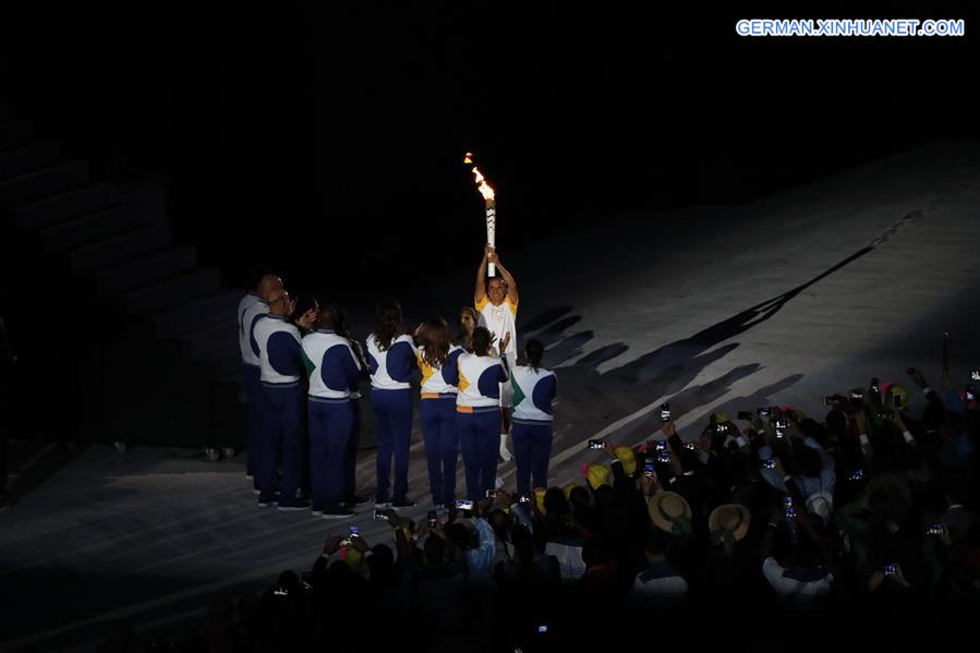 (SP)BRAZIL-RIO DE JANEIRO-OLYMPICS-RIO 2016-OPENING CEREMONY 