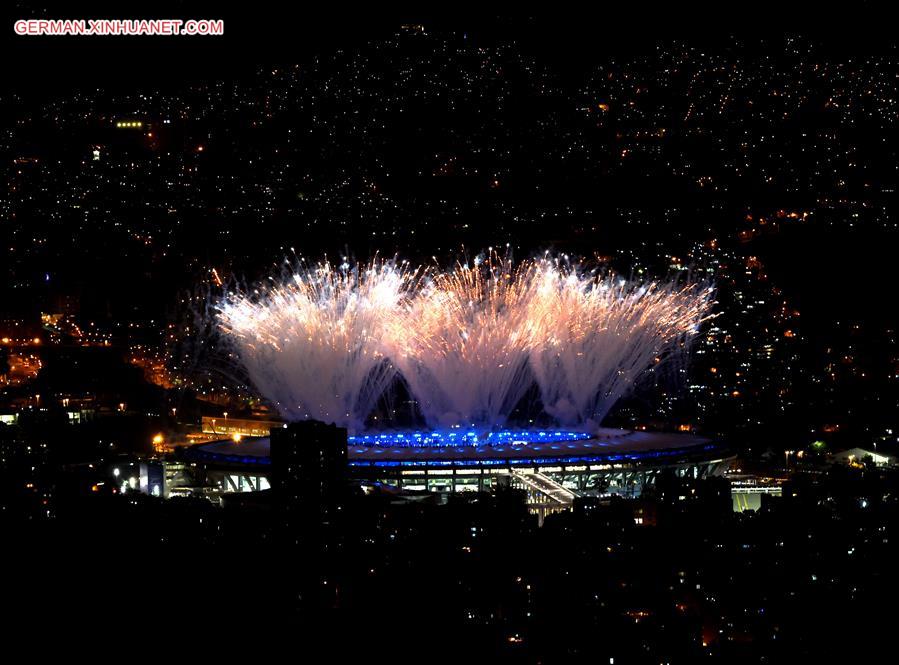 (SP)BRAZIL-RIO DE JANEIRO-OLYMPICS-RIO 2016-OPENING CEREMONY 