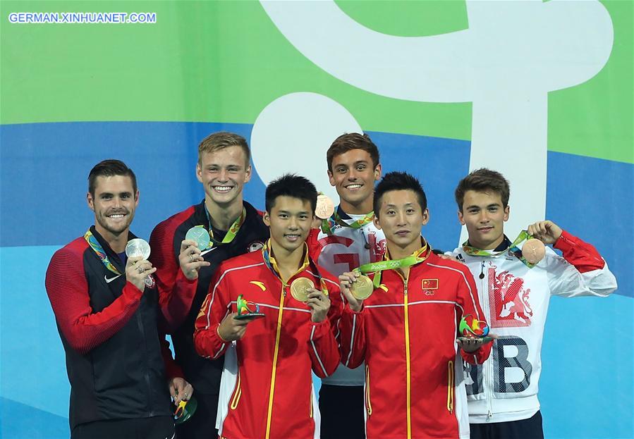 (SP)BRAZIL-RIO DE JANEIRO-OLYMPICS-DIVING