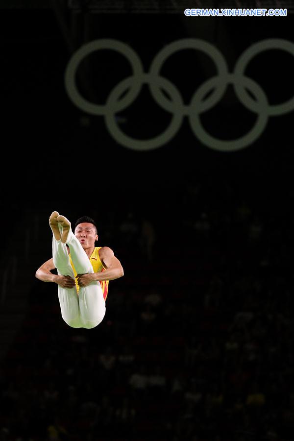 (SP)BRAZIL-RIO DE JANEIRO-OLYMPICS-TRAMPOLINE GYMNASTICS