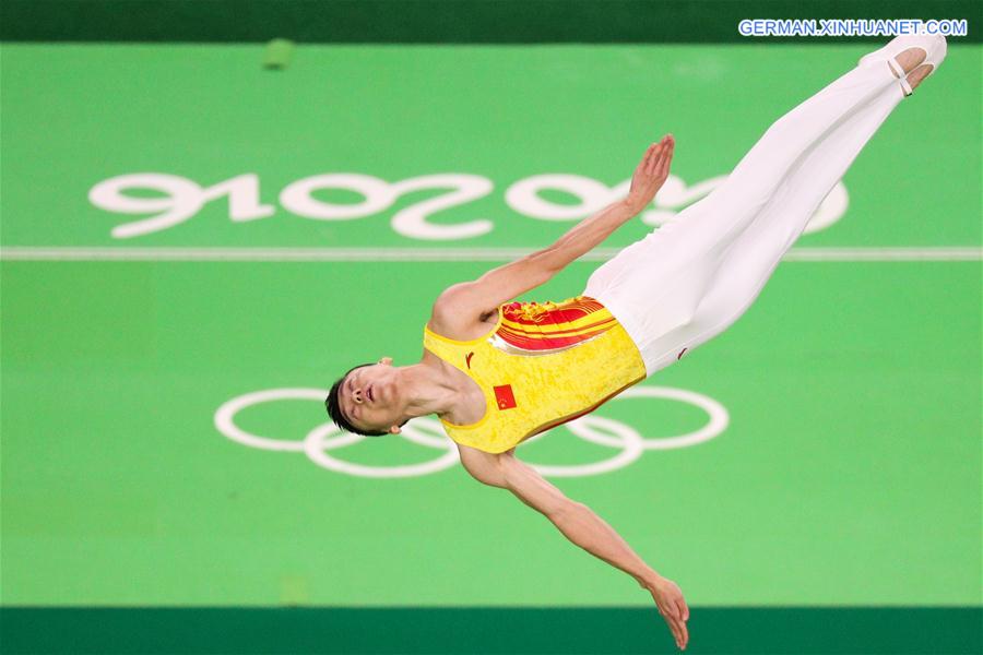 (SP)BRAZIL-RIO DE JANEIRO-OLYMPICS-TRAMPOLINE GYMNASTICS