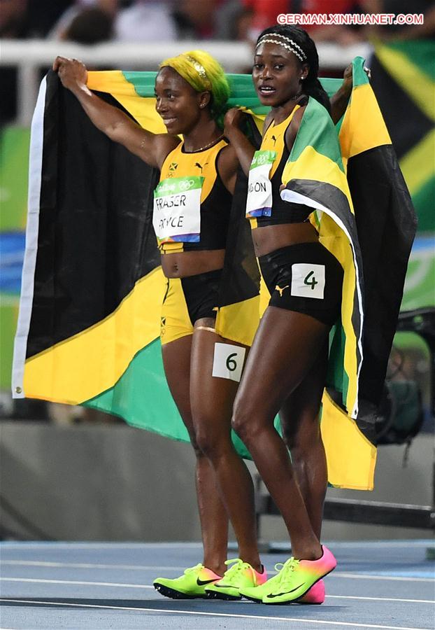 (SP)BRAZIL-RIO DE JANEIRO-OLYMPICS-WOMEN'S 100M