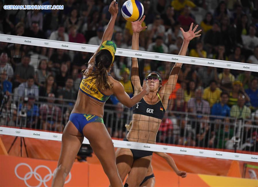 (SP)BRAZIL-RIO DE JANEIRO-OLYMPICS-BEACH VOLLEYBALL