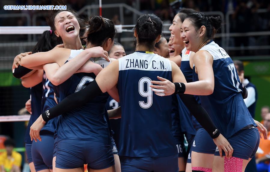 (SP)BRAZIL-RIO DE JANEIRO-OLYMPICS-VOLLEYBALL