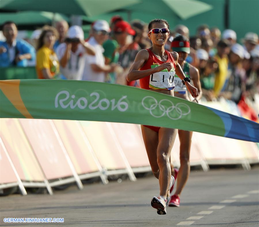 (SP)BRAZIL-RIO DE JANEIRO-OLYMPICS-WOMEN'S 20KM RACE WALK