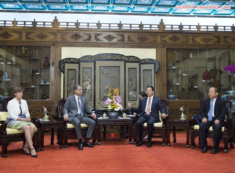 CHINA-BEIJING-ZHANG GAOLI-EEC-MEETING(CN)