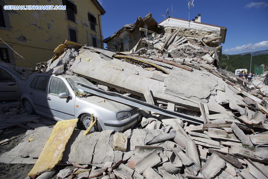 ITALY-AMATRICE-EARTHQUAKE