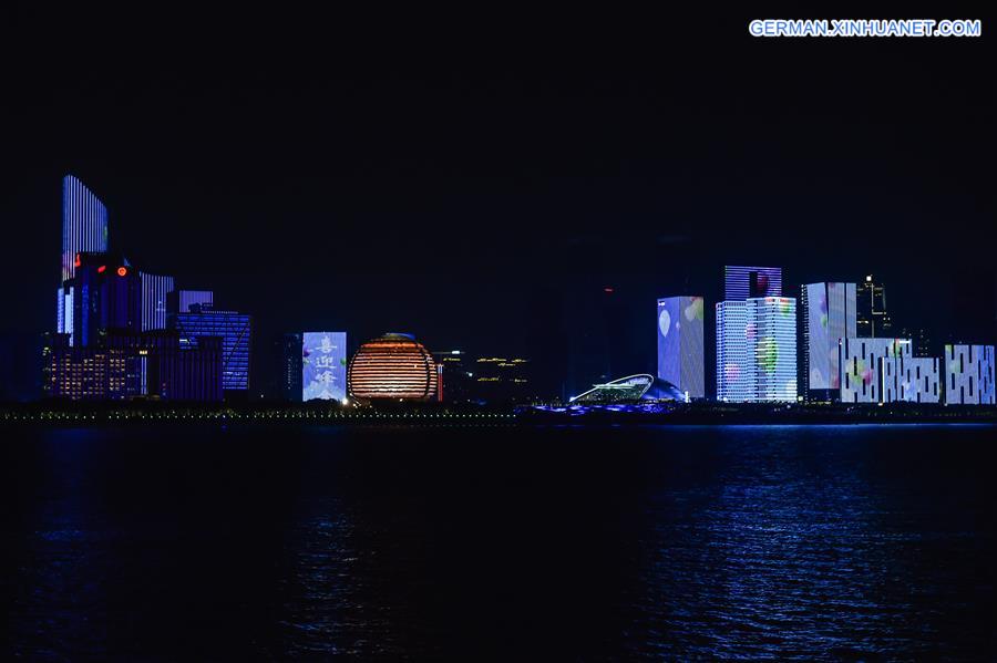 CHINA-ZHEJIANG-HANGZHOU-LIGHT SHOW (CN)