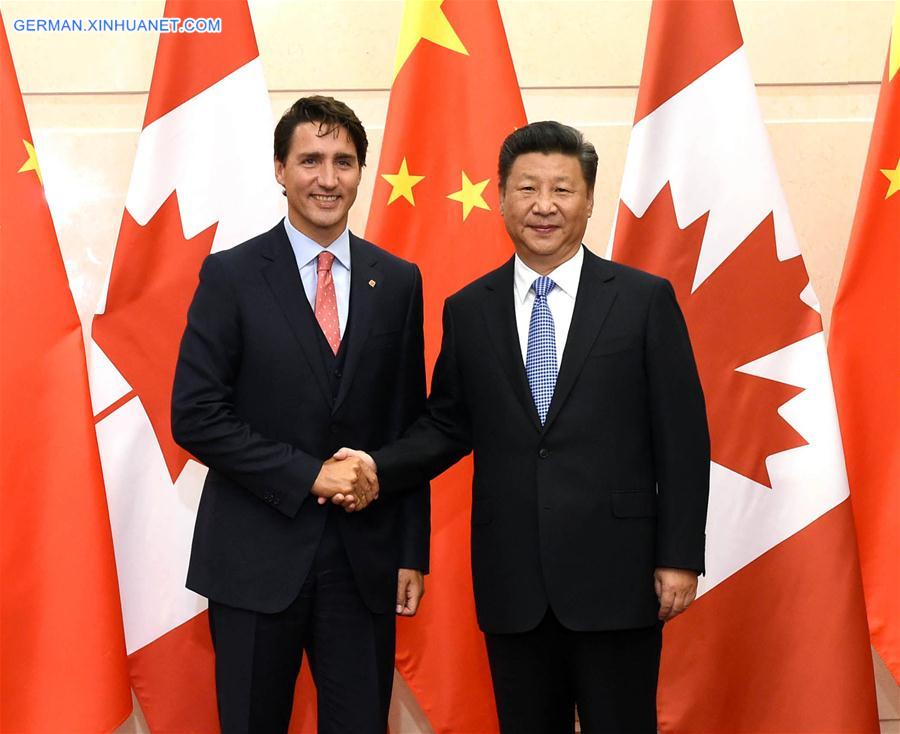 CHINA-BEIJING-XI JINPING-CANADIAN PM-MEETING (CN)