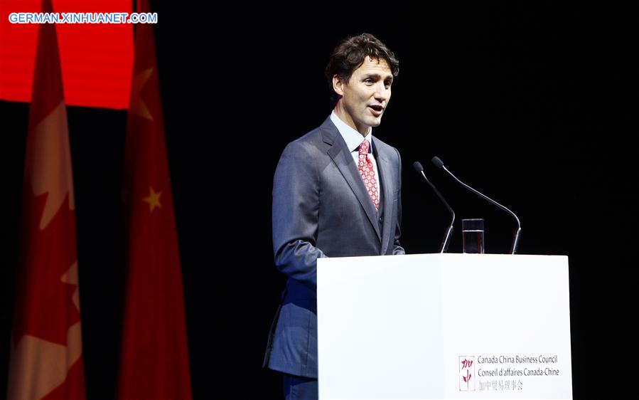 CHINA-SHANGHAI-CANADIAN PM-VISIT (CN)