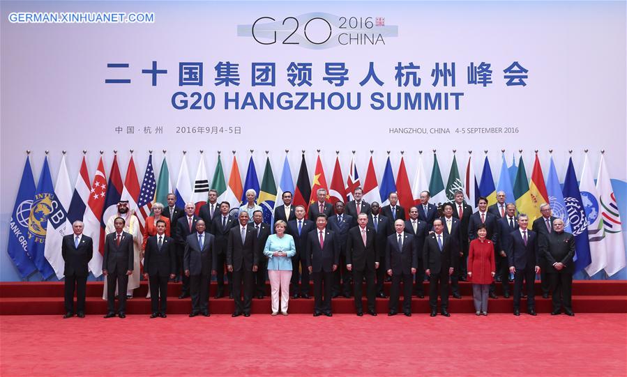（杭州G20·时政）（2）二十国集团领导人杭州峰会举行 习近平主持会议并致开幕辞