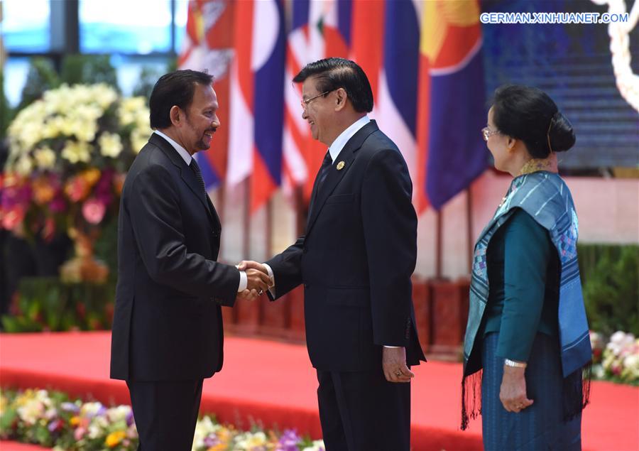 LAOS-VIENTIANE-ASEAN SUMMITS-KICKING OFF