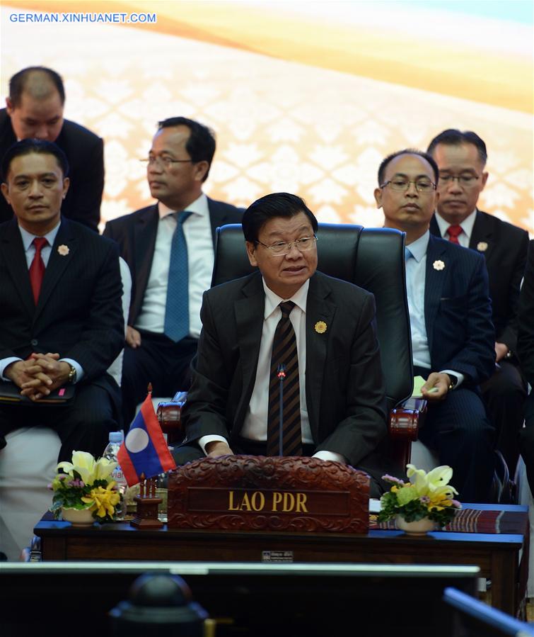 LAOS-VIENTIANE-29TH ASEAN SUMMIT