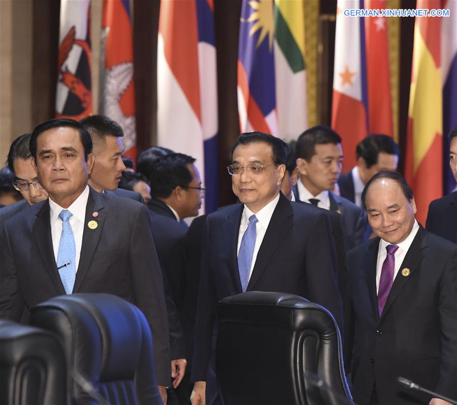 LAOS-CHINA-LI KEQIANG-ASEAN-SUMMIT 