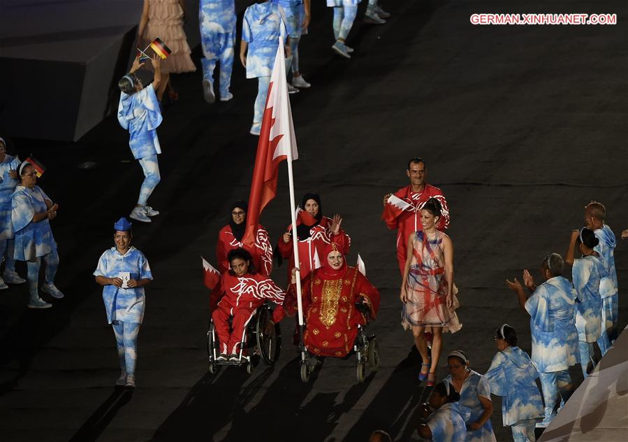 (SP)BRAZIL-RIO DE JANEIRO-PARALYMPICS RIO 2016-OPENING CEREMONY  