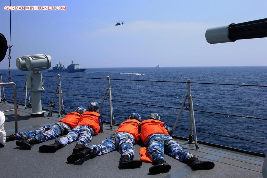 CHINA-RUSSIA-JOINT SEA 2016-DRILL (CN)