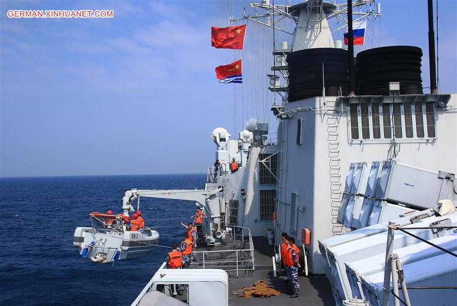 CHINA-RUSSIA-JOINT SEA 2016-DRILL (CN)