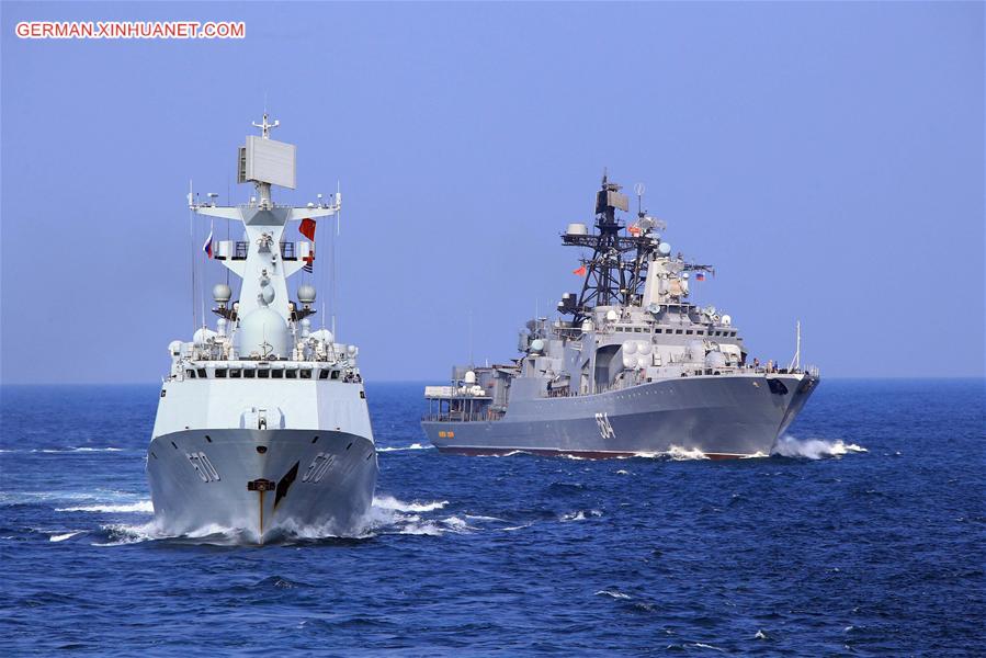 CHINA-RUSSIA-JOINT SEA 2016-DRILL (CN)