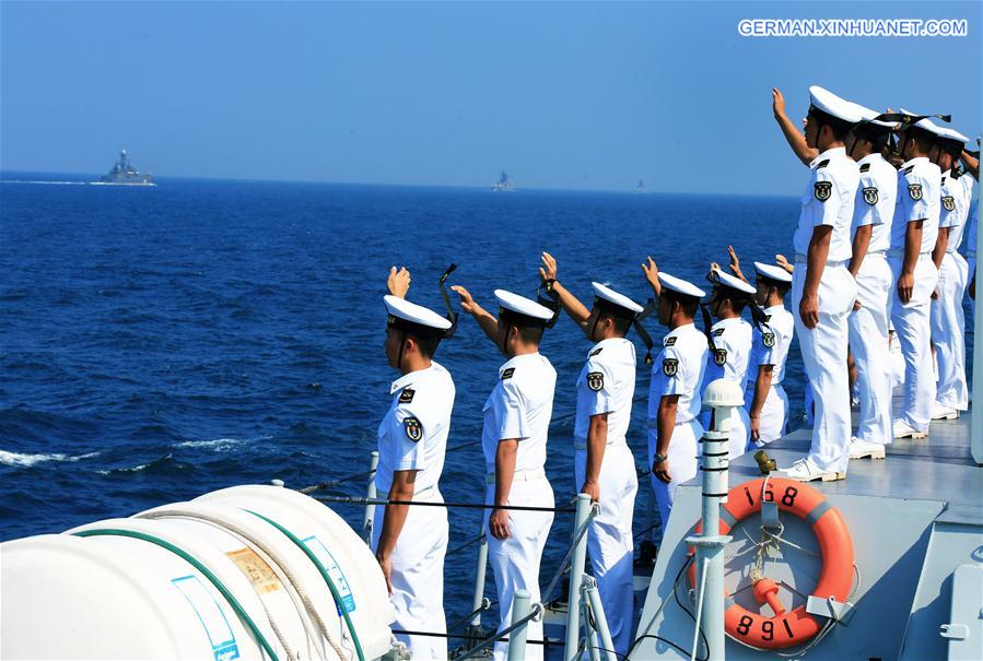 CHINA-RUSSIA-JOINT SEA 2016-DRILL (CN) 