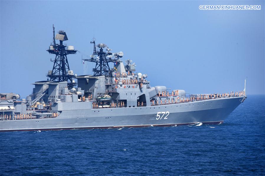 CHINA-RUSSIA-JOINT SEA 2016-DRILL (CN) 