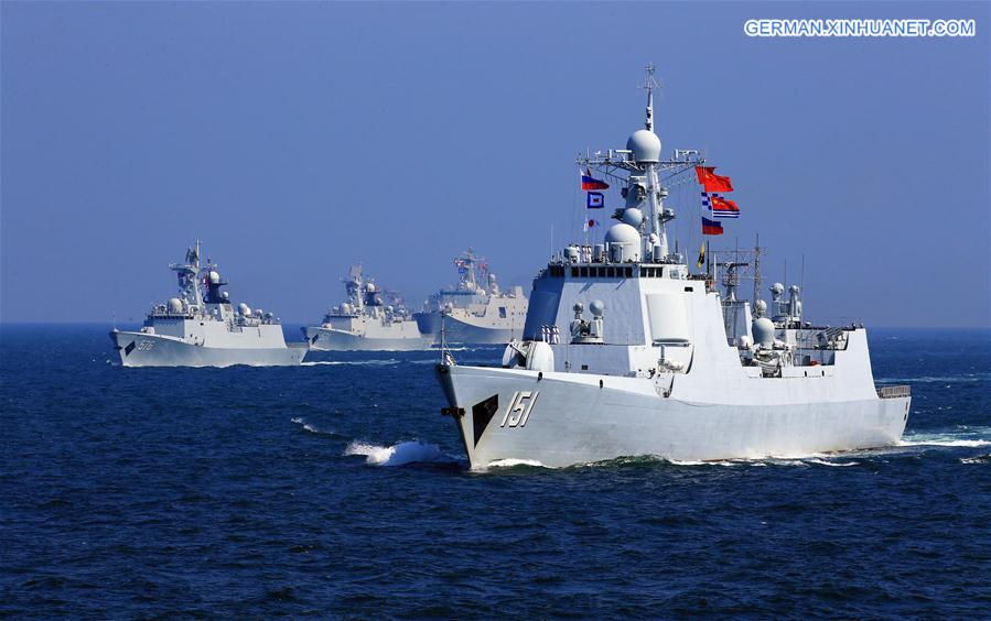 CHINA-RUSSIA-JOINT SEA 2016-DRILL (CN) 