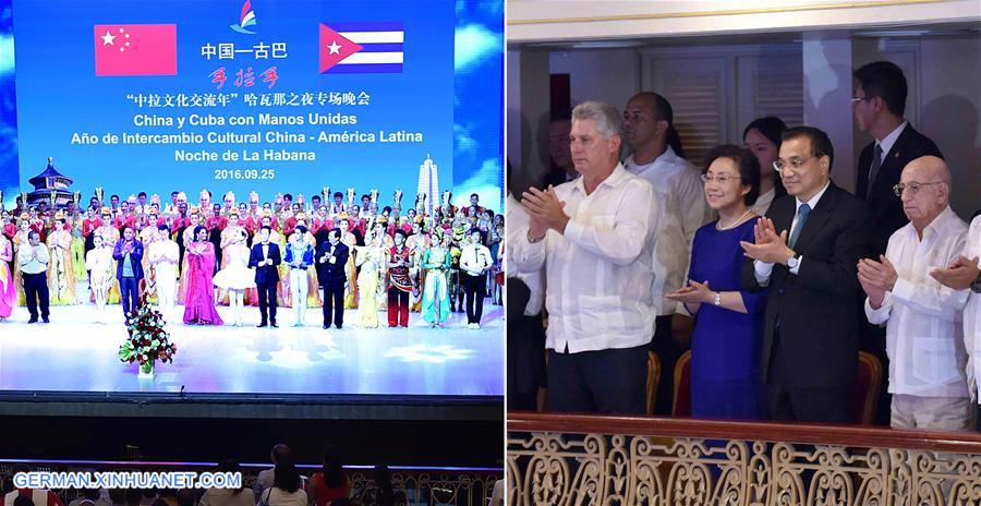 CUBA-HAVANA-CHINESE PREMIER-VISIT